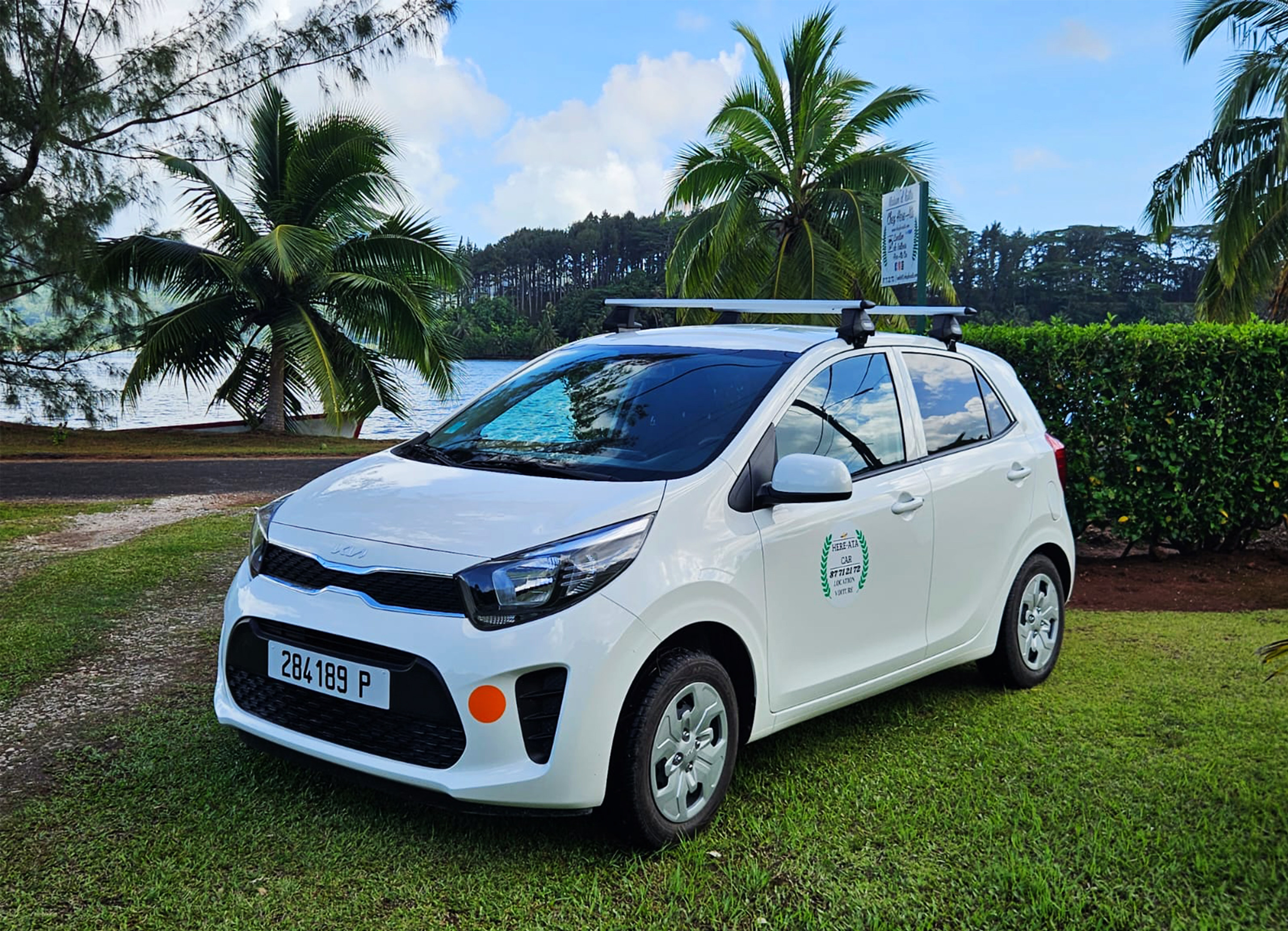 Scenic view of Here-ata Cars location